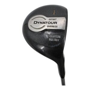 Dynatour Oversize Offset #1 Titanium Matrix Driver Mens RH Steel Shaft 42"